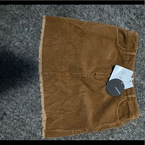 Corduroy skirt